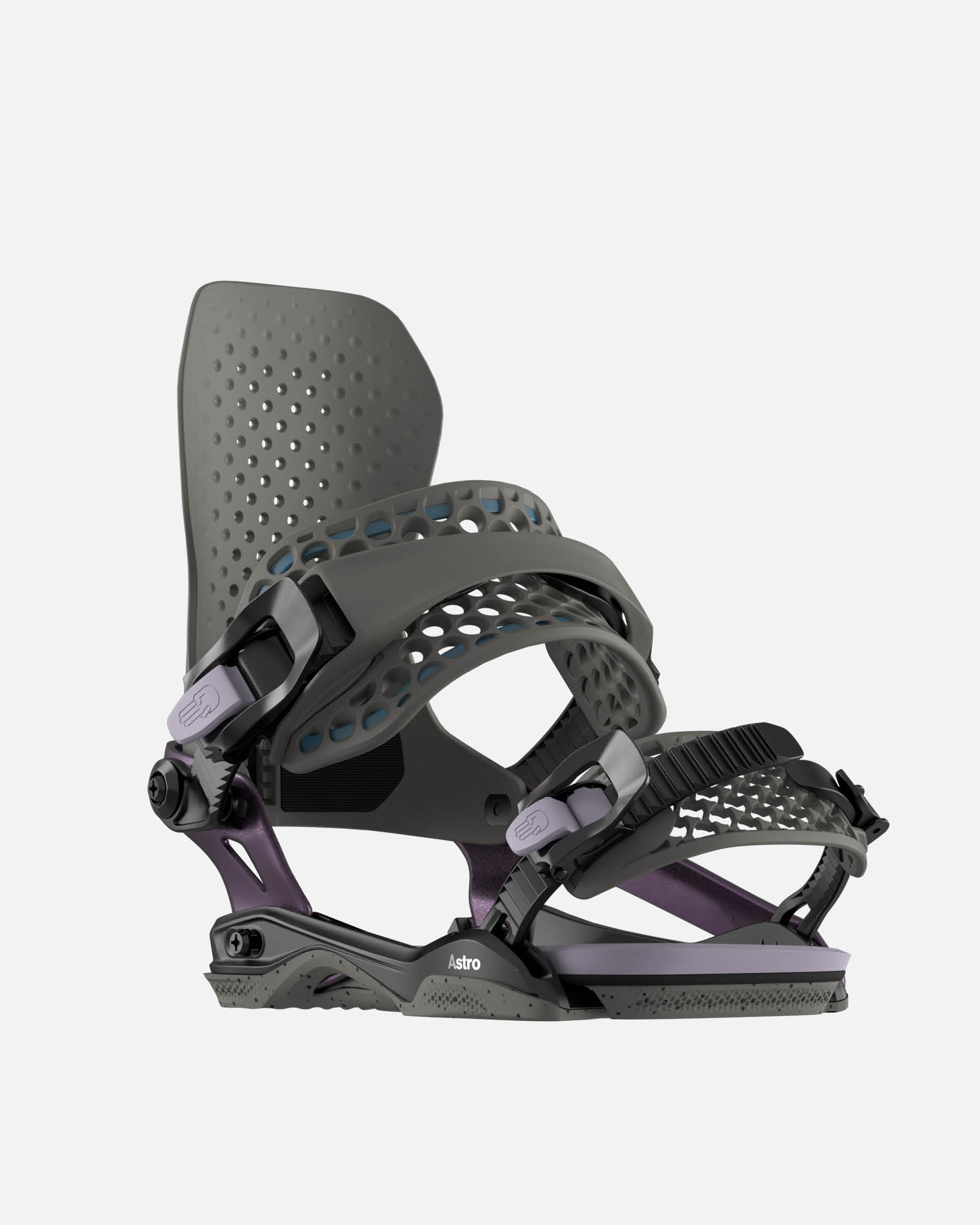 color-plum Balaleon Astro Snowboard Bindings quality bindings for snowboard