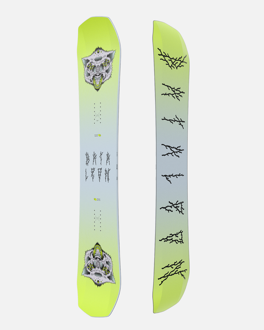 Men's snowboard sale in yellow. Disaster 2025 | Bataleon Snowboards™ 2025.