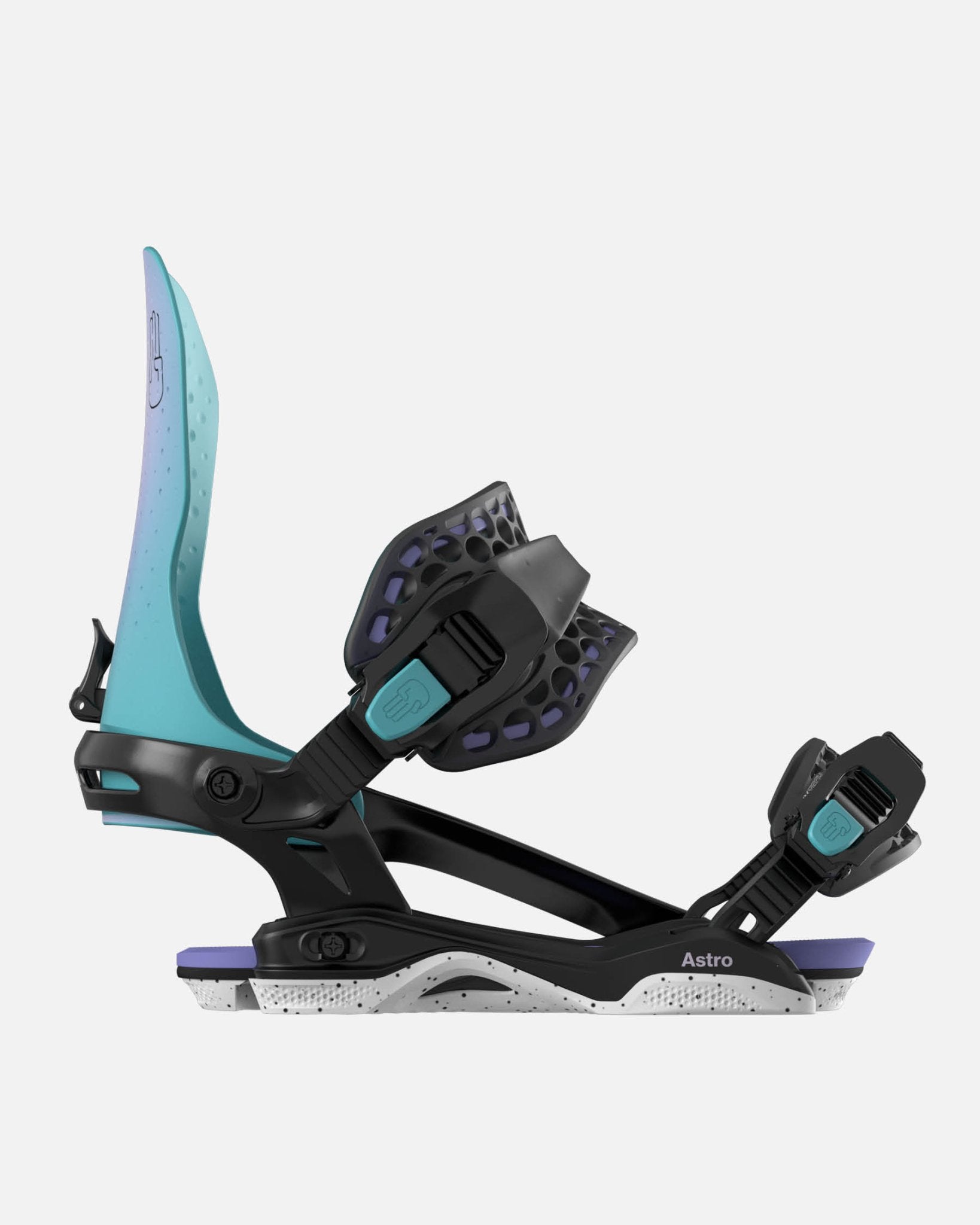 BATALEON Astro AsymWrap Snowboard Bindings Black 2025