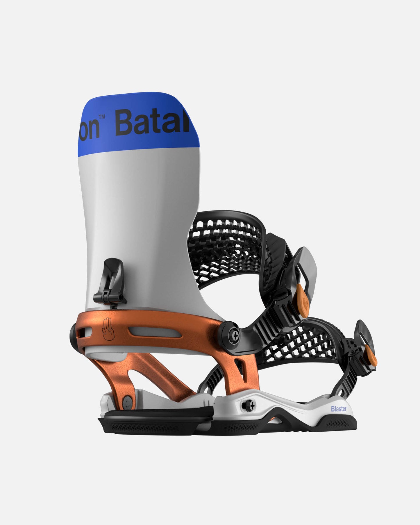 color-bone-white-copper Blaster Asymwrap 2025 | Bataleon Snowboards™ men's snowboard bindings