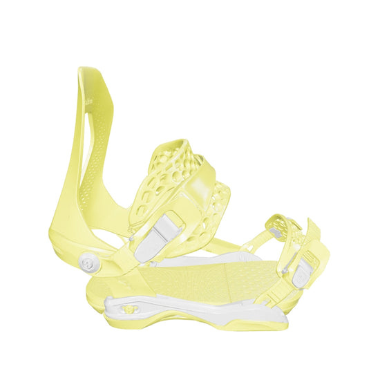 Men's snowboard bindings in black. Atom 2025 | Bataleon Snowboards™ 2025.