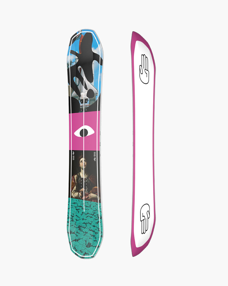 Bataleon Distortia 2023 womens snowboard front cover product photo