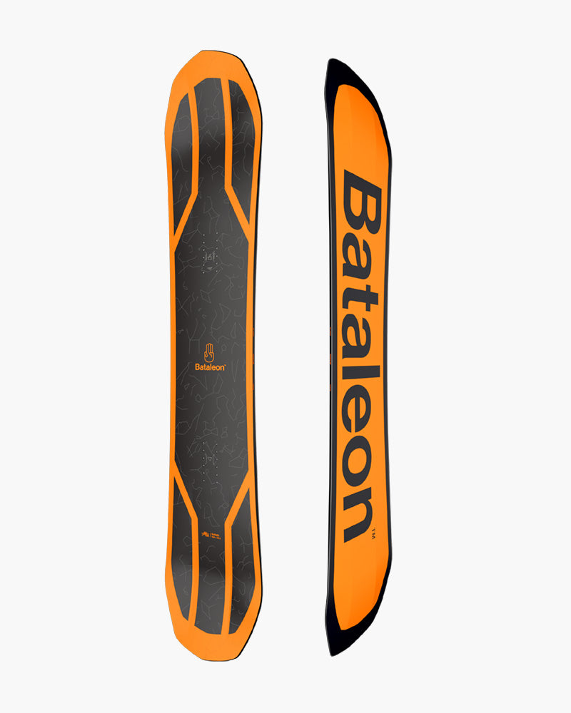 Bataleon Goliath 2023 mens snowboard front and back cover product photo